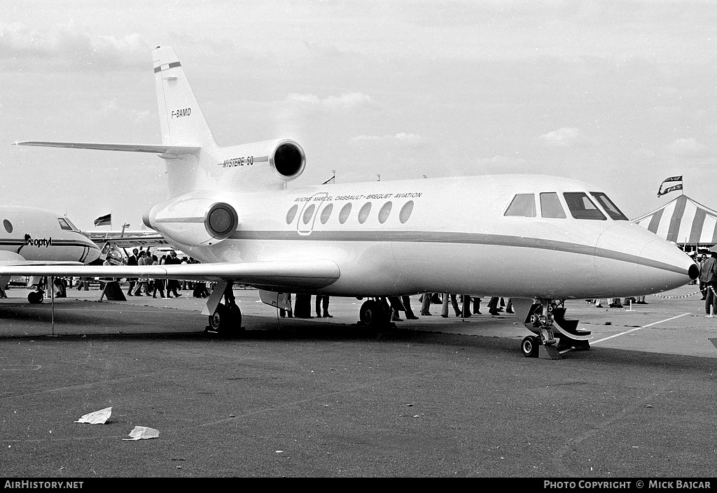 Aircraft Photo of F-BAMD | Dassault Falcon 50 | Avions Marcel Dassault - Breguet Aviation | AirHistory.net #19056