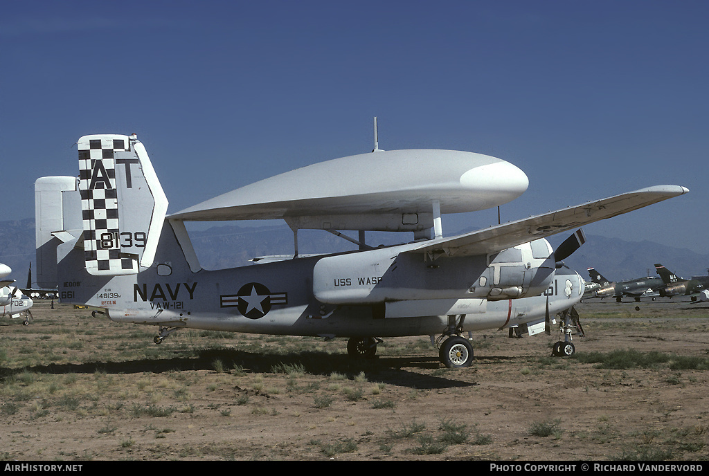 Aircraft Photo of 148139 | Grumman E-1B Tracer (G-117/WF-2) | USA - Navy | AirHistory.net #19060