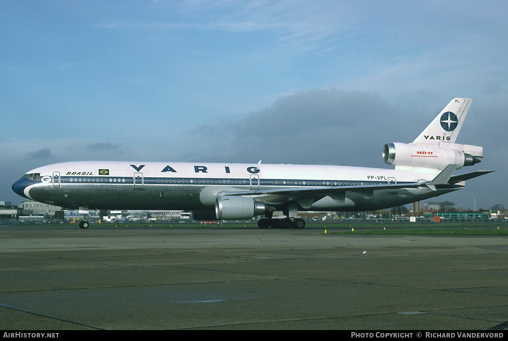 Aircraft Photo of PP-VPL | McDonnell Douglas MD-11 | Varig | AirHistory.net #19068