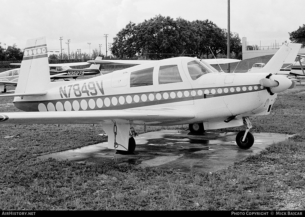 Aircraft Photo of N7849V | Mooney M-20C Mark 21 | AirHistory.net #19074