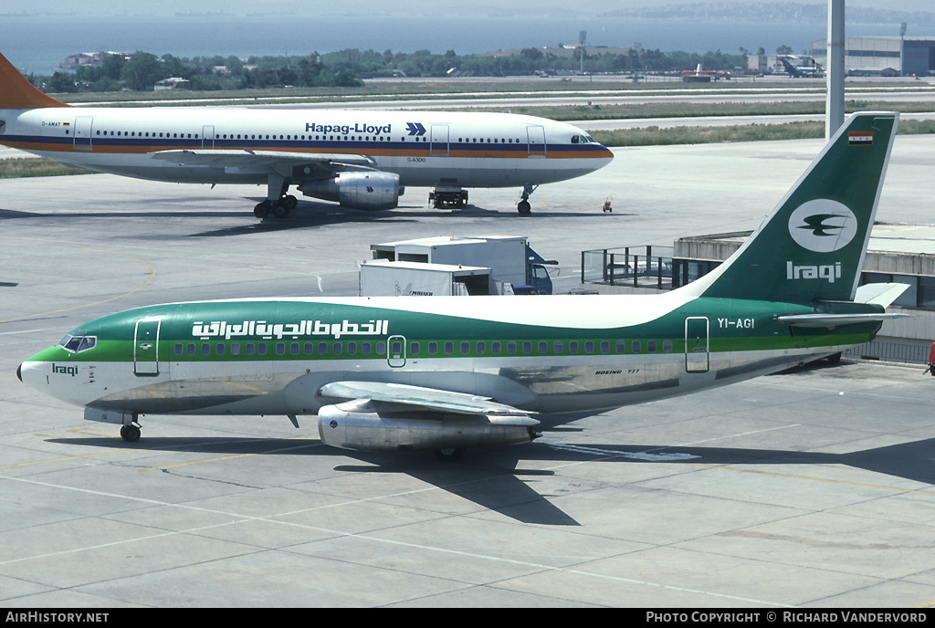 Aircraft Photo of YI-AGI | Boeing 737-270C/Adv | Iraqi Airways | AirHistory.net #19079