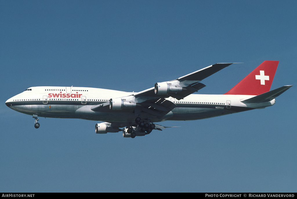 Aircraft Photo of N221GE | Boeing 747-357 | Swissair | AirHistory.net #19081