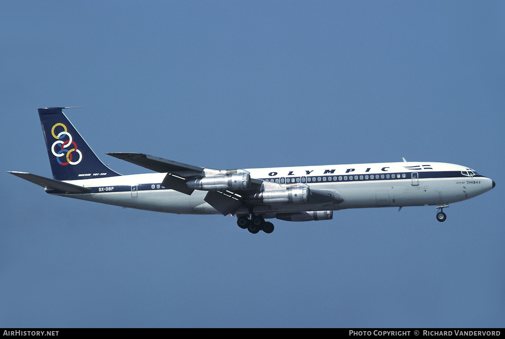 Aircraft Photo of SX-DBP | Boeing 707-351C | Olympic | AirHistory.net #19090