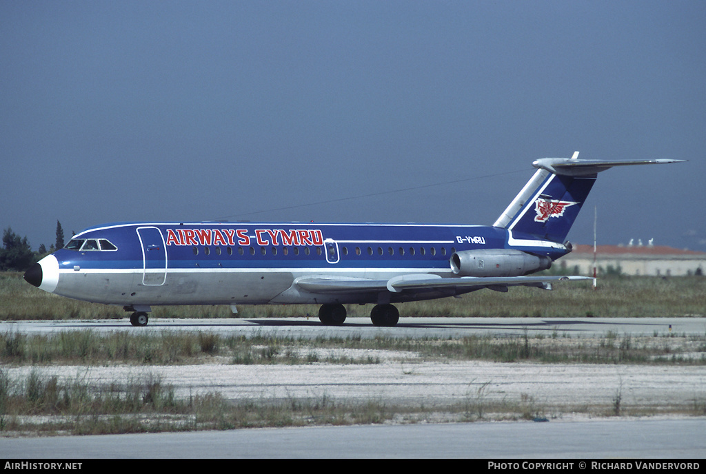 Aircraft Photo of G-YMRU | BAC 111-304AX One-Eleven | Airways International Cymru | AirHistory.net #19095