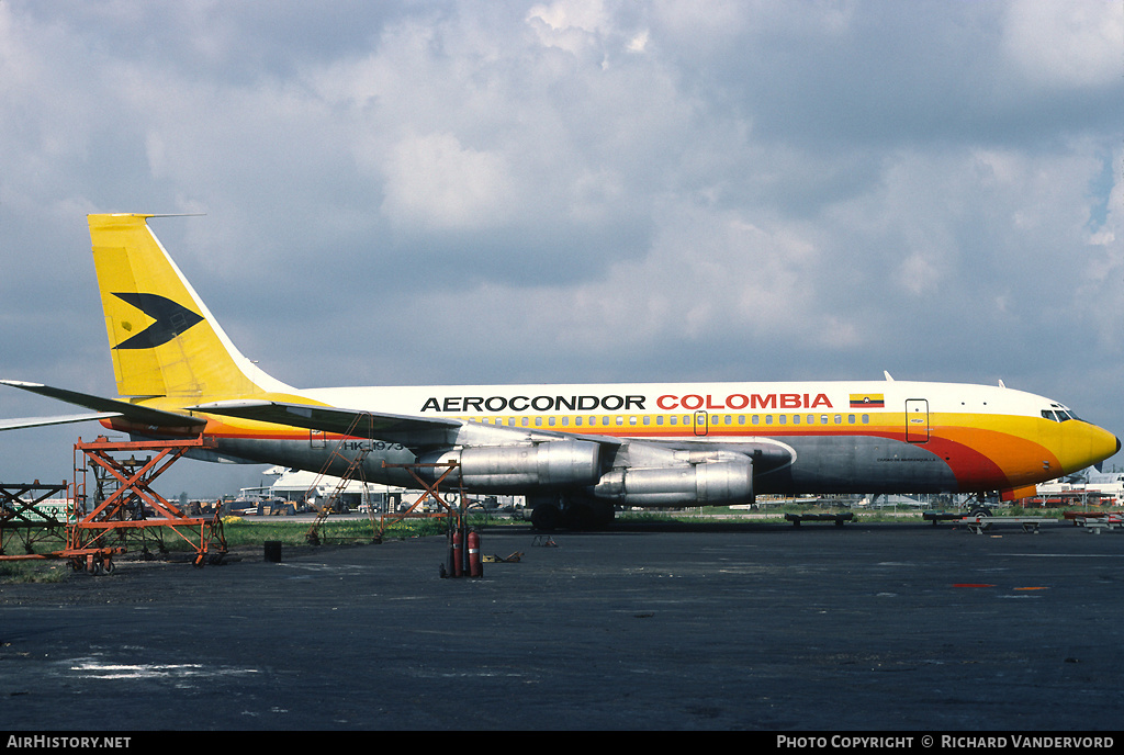 Aircraft Photo of HK-1973 | Boeing 720-023B | Aerocóndor | AirHistory.net #19096