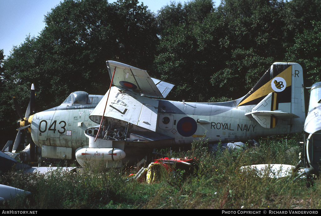 Aircraft Photo of XL471 | Fairey Gannet AEW.3 | UK - Navy | AirHistory.net #19107