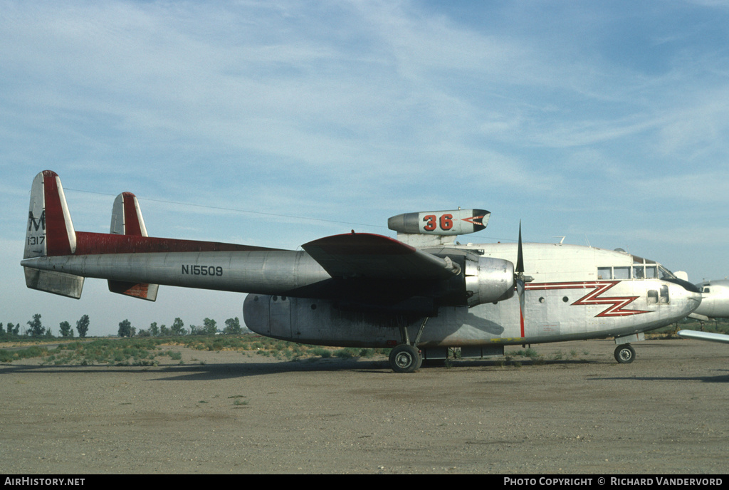 Aircraft Photo of N15509 | Fairchild C-119F Flying Boxcar | AirHistory.net #19111