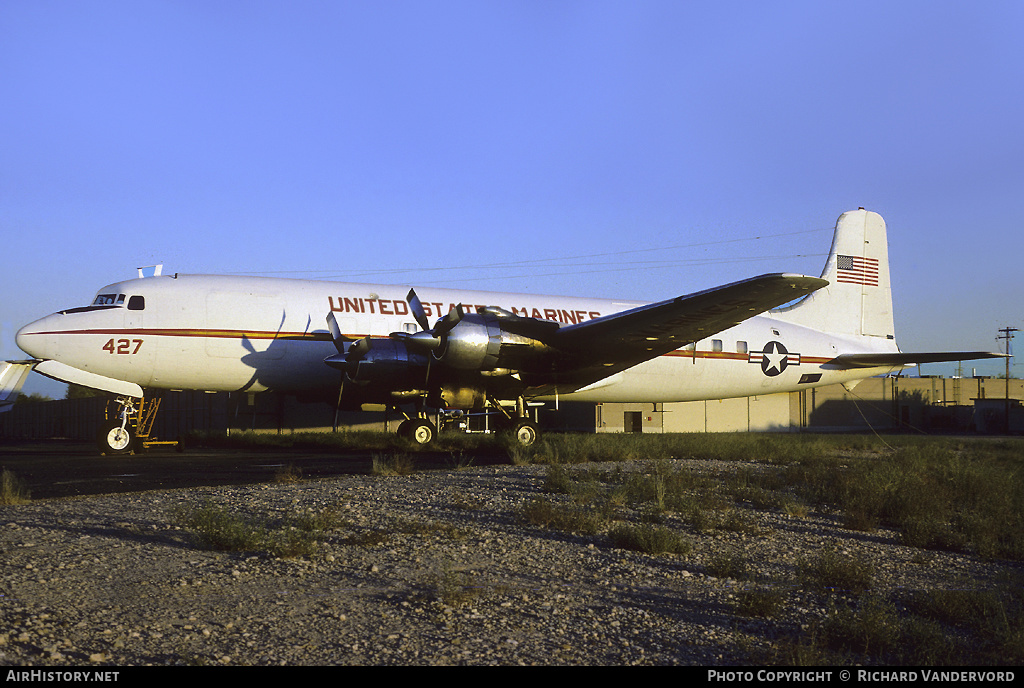 Aircraft Photo of 128427 | Douglas VC-118B Liftmaster (DC-6A) | USA - Marines | AirHistory.net #19119