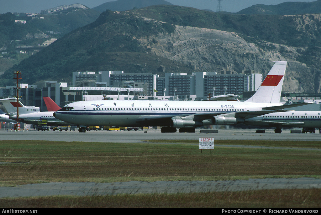Aircraft Photo of B-2408 | Boeing 707-3J6B | CAAC - Civil Aviation Administration of China | AirHistory.net #19123