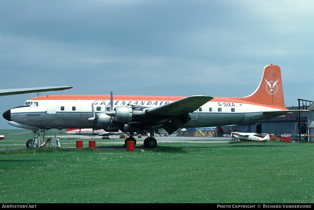 Aircraft Photo of G-SIXA | Douglas DC-6B | Greenlandair - Grønlandsfly | AirHistory.net #19129