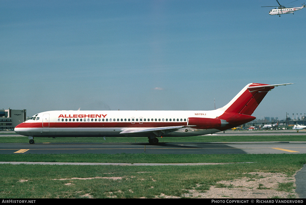 Aircraft Photo of N979VJ | McDonnell Douglas DC-9-31 | Allegheny Airlines | AirHistory.net #19140