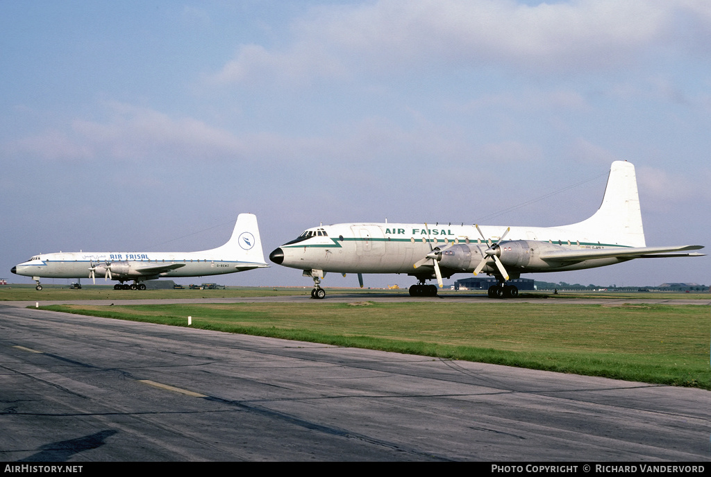 Aircraft Photo of G-BDLZ | Bristol 175 Britannia 253F | Air Faisal | AirHistory.net #19165