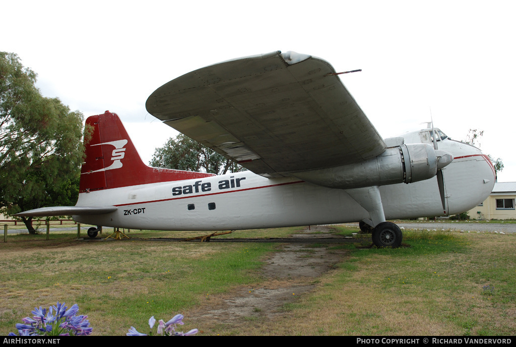 Aircraft Photo of ZK-CPT | Bristol 170 Freighter Mk31E | SAFE Air - Straits Air Freight Express | AirHistory.net #19184