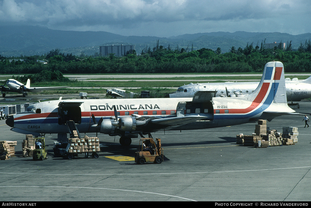 Aircraft Photo of HI-292 | Douglas C-118A Liftmaster | Dominicana | AirHistory.net #19188