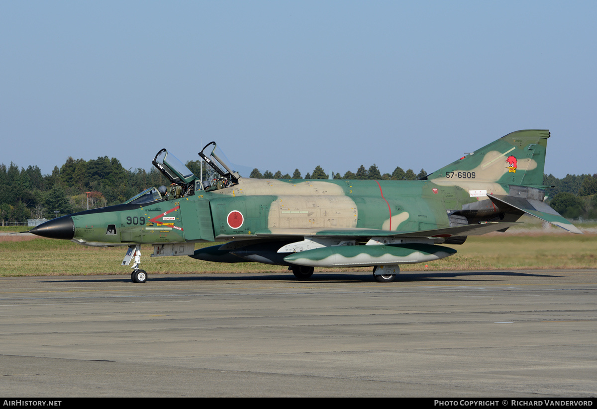 Aircraft Photo of 57-6909 | McDonnell Douglas RF-4E Kai Phantom II | Japan - Air Force | AirHistory.net #19201