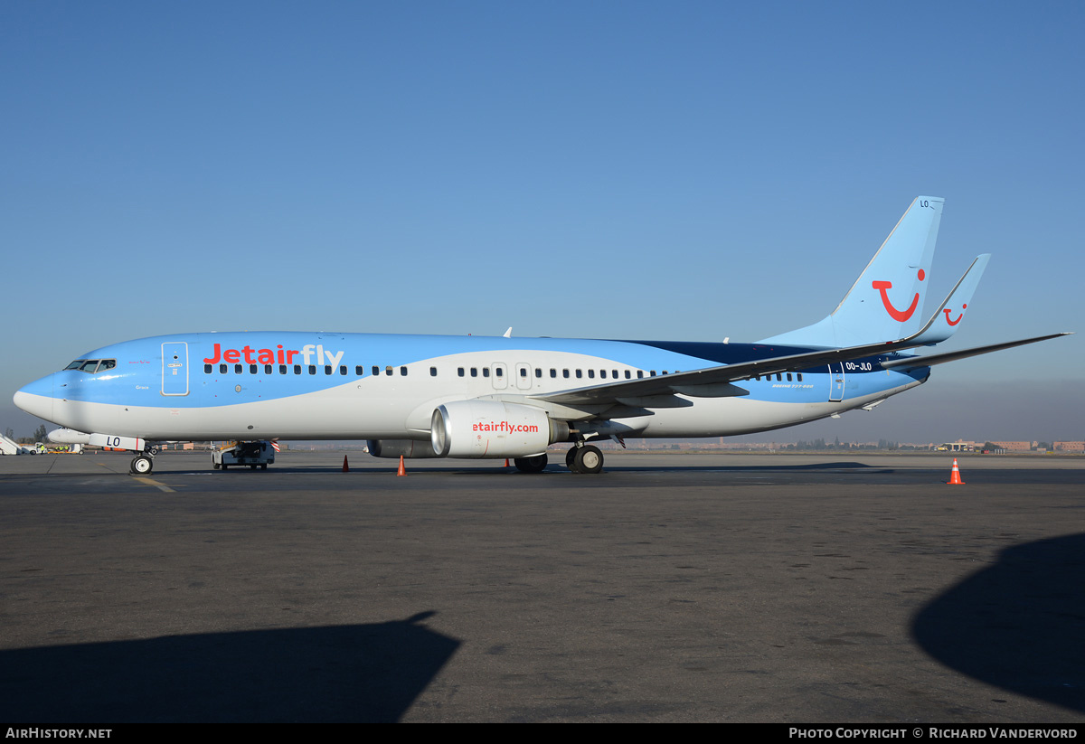 Aircraft Photo of OO-JLO | Boeing 737-8K5 | Jetairfly | AirHistory.net #19211