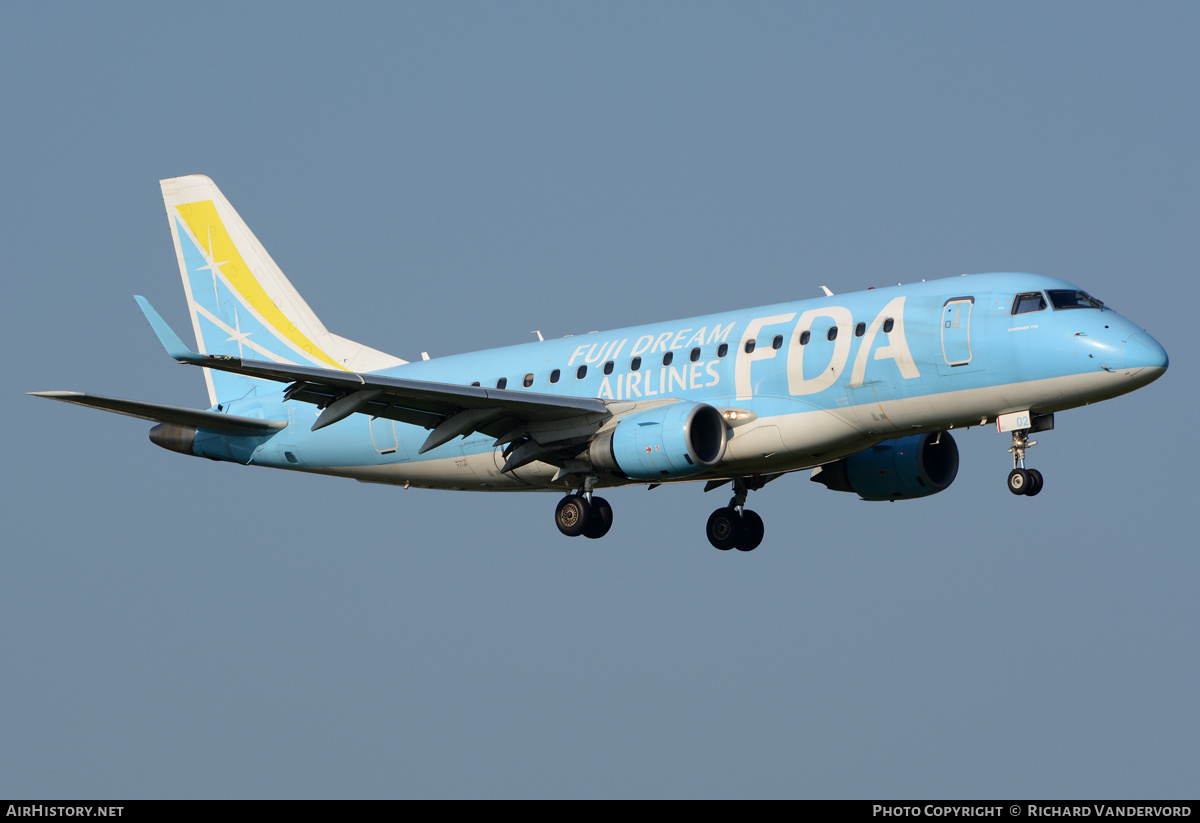 Aircraft Photo of JA02FJ | Embraer 170STD (ERJ-170-100STD) | FDA - Fuji Dream Airlines | AirHistory.net #19212