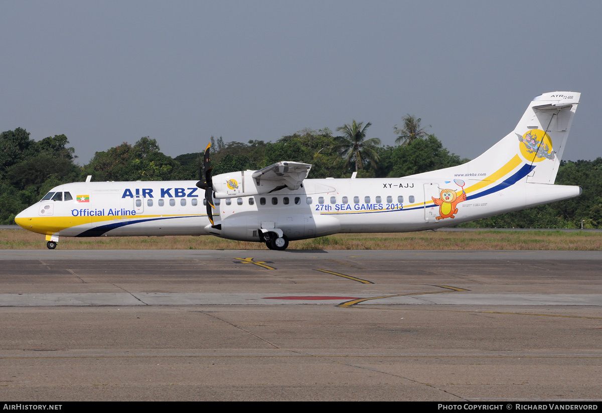 Aircraft Photo of XY-AJJ | ATR ATR-72-600 (ATR-72-212A) | Air KBZ | AirHistory.net #19225