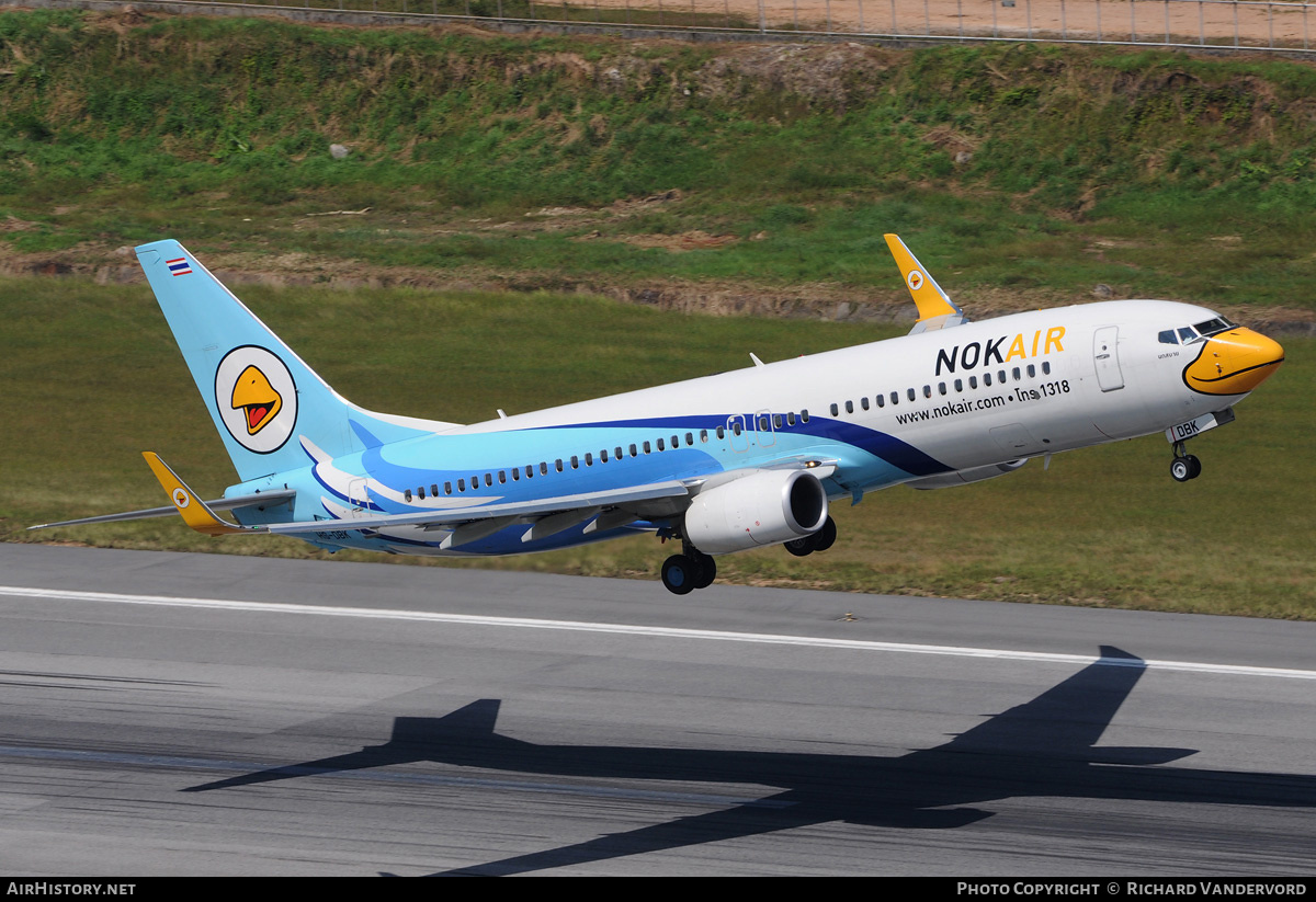 Aircraft Photo of HS-DBK | Boeing 737-86J | Nok Air | AirHistory.net #19231