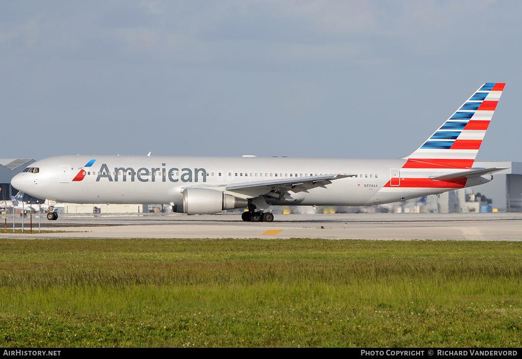 Aircraft Photo of N374AA | Boeing 767-323/ER | American Airlines | AirHistory.net #19244
