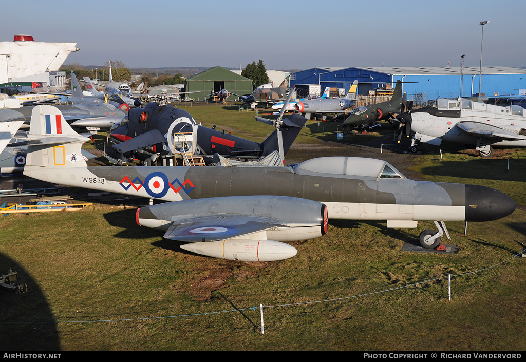 Aircraft Photo of WS838 | Gloster Meteor NF14 | UK - Air Force | AirHistory.net #19248