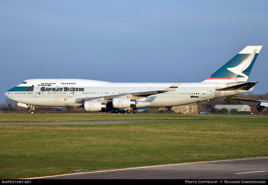 Aircraft Photo of B-HUD | Boeing 747-467 | Cathay Pacific Airways | AirHistory.net #19259