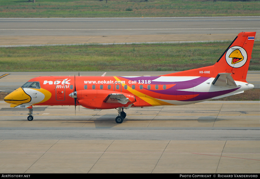 Aircraft Photo of HS-GBE | Saab 340B | Nok Mini | AirHistory.net #19270