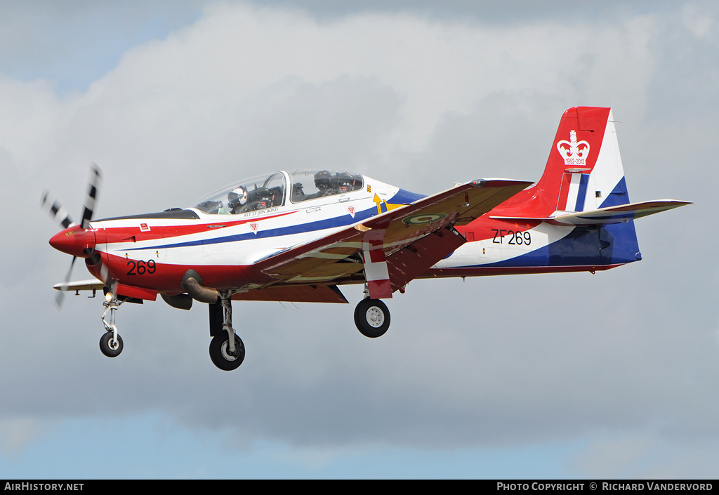 Aircraft Photo of ZF269 | Short S-312 Tucano T1 | UK - Air Force | AirHistory.net #19276