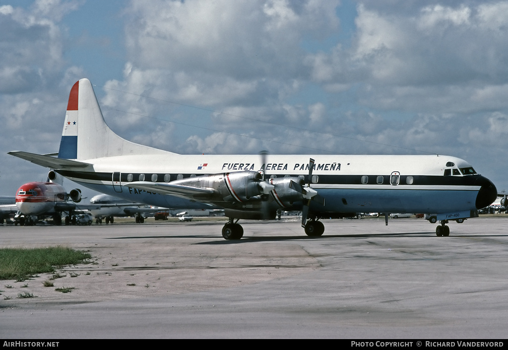 Aircraft Photo of FAP-400 | Lockheed L-188C Electra | Panama - Air Force | AirHistory.net #19295