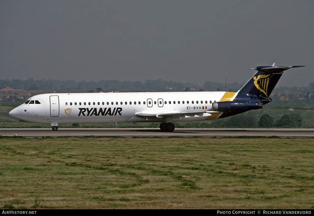 Aircraft Photo of EI-BVH | British Aerospace Rombac 111-561RC One-Eleven | Ryanair | AirHistory.net #19306