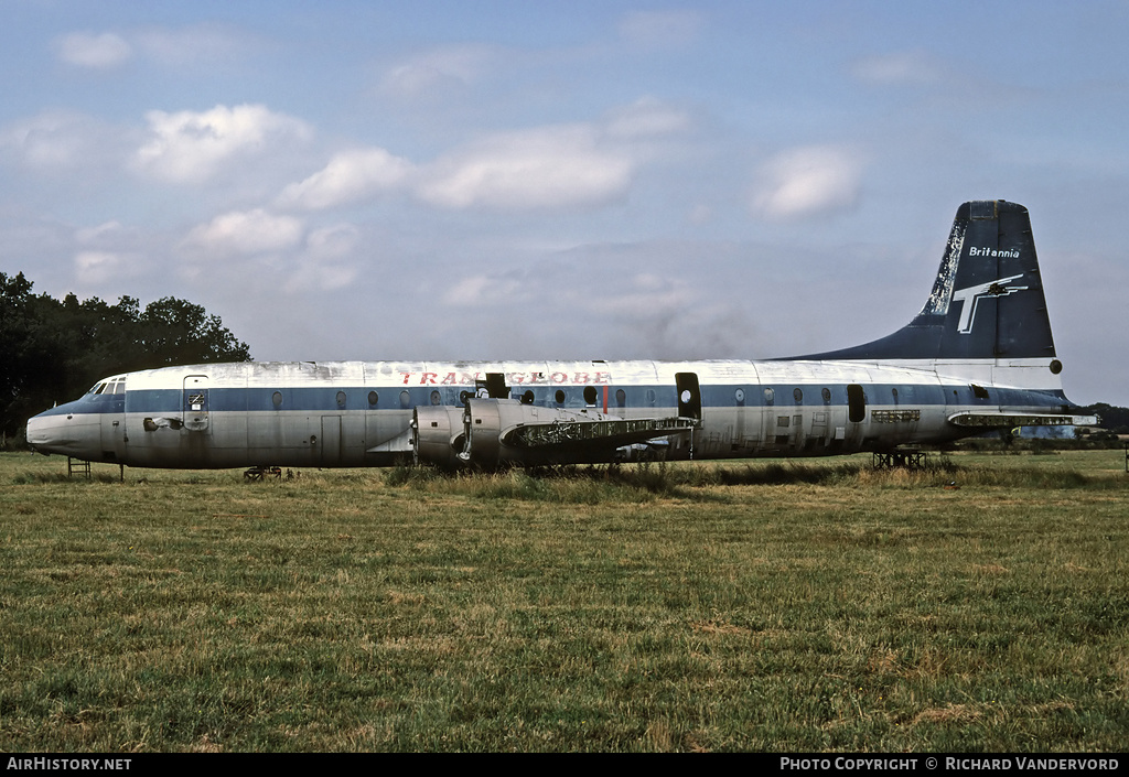 Aircraft Photo of G-ATLE | Bristol 175 Britannia 314 | Transglobe | AirHistory.net #19313