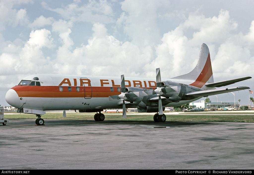 Aircraft Photo of N24AF | Lockheed L-188C Electra | Air Florida | AirHistory.net #19316