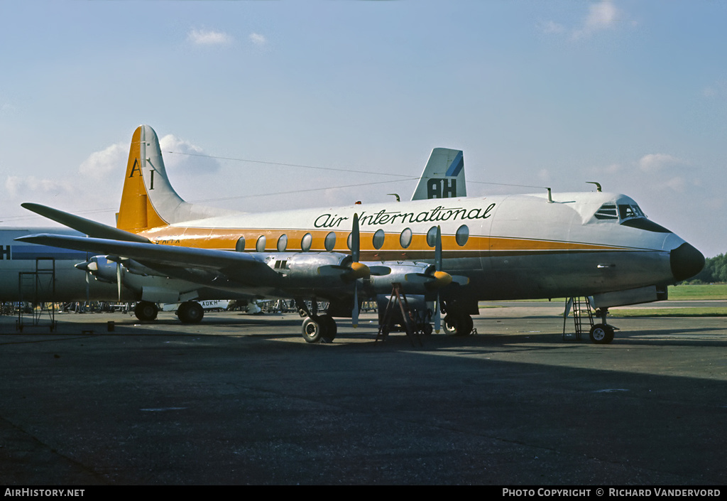 Aircraft Photo of G-APPX | Vickers 702 Viscount | Air International | AirHistory.net #19318