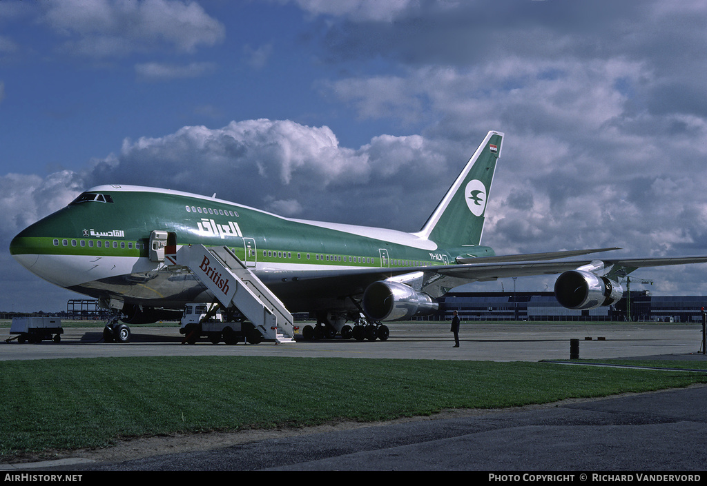 Aircraft Photo of YI-ALM | Boeing 747SP-70 | Iraq Government | AirHistory.net #19331