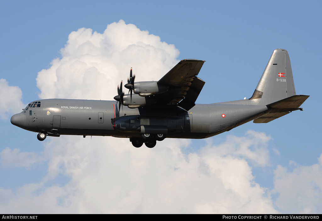 Aircraft Photo of B-538 | Lockheed Martin C-130J-30 Hercules | Denmark - Air Force | AirHistory.net #19339