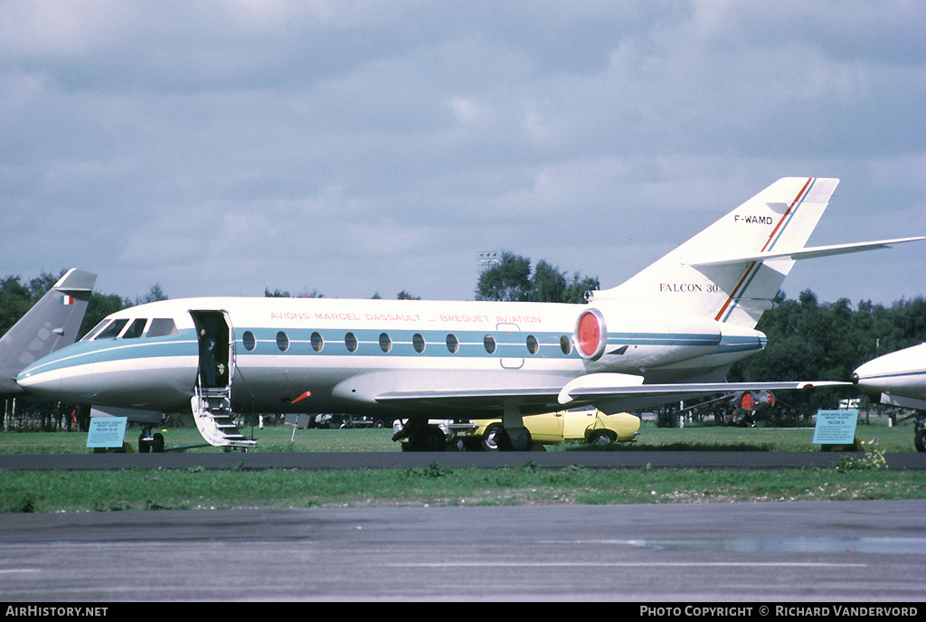 Aircraft Photo of F-WAMD | Dassault Falcon (Mystere) 30 | Avions Marcel Dassault - Breguet Aviation | AirHistory.net #19353