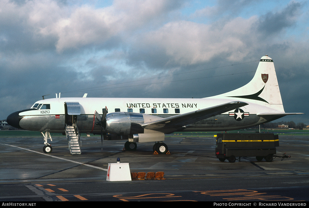 Aircraft Photo of 141020 | Convair VC-131F | USA - Navy | AirHistory.net #19356