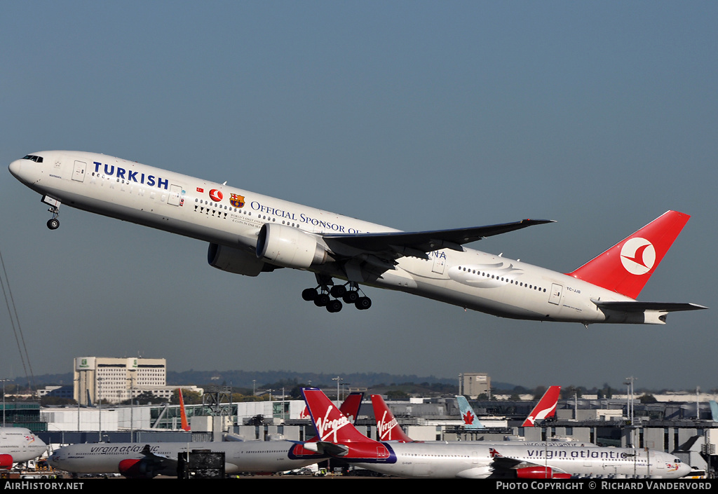 Aircraft Photo of TC-JJB | Boeing 777-35R/ER | Turkish Airlines | AirHistory.net #19369