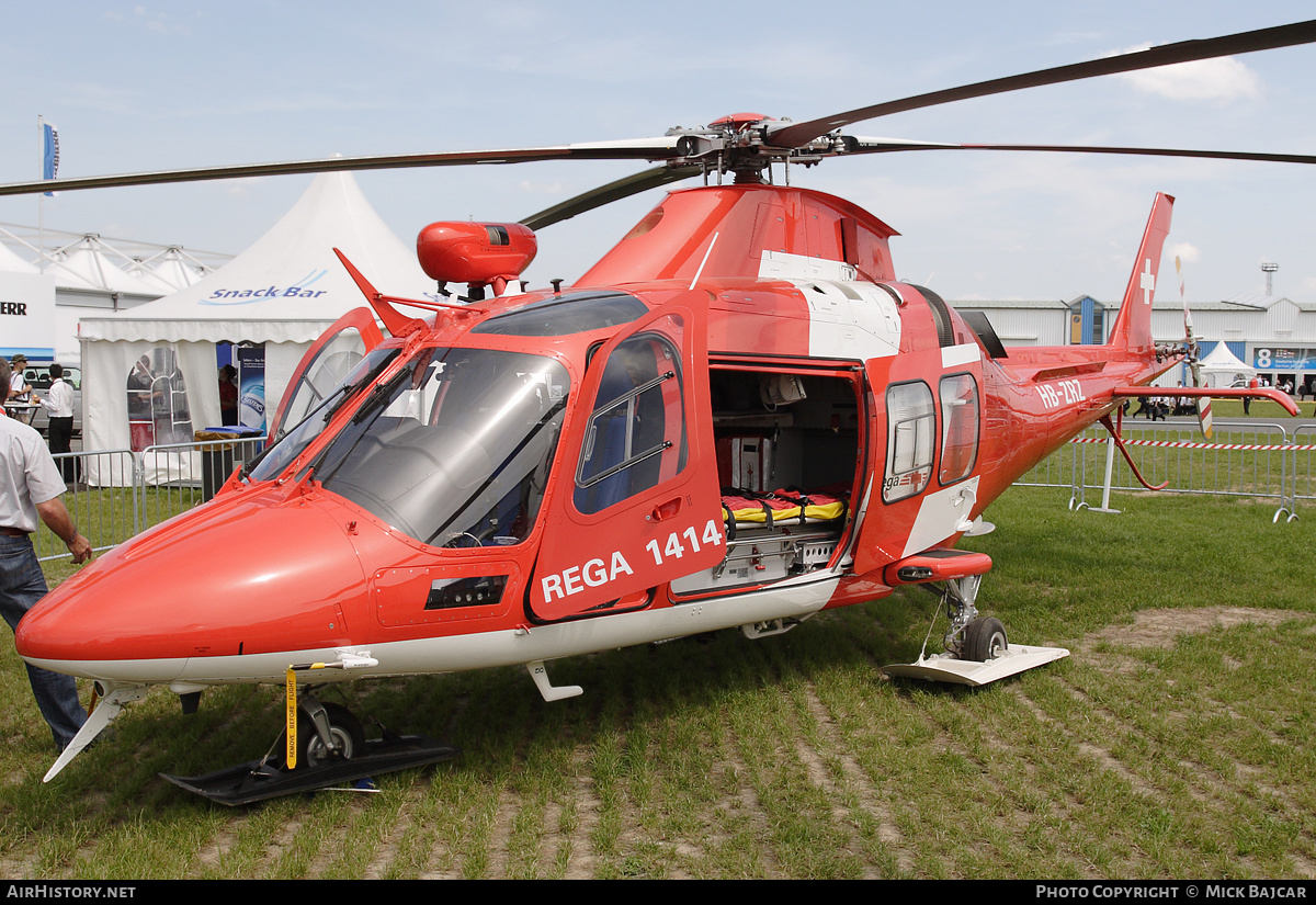 Aircraft Photo of HB-ZRZ | AgustaWestland AW-109SP Da Vinci | REGA - Swiss Air Ambulance | AirHistory.net #19381