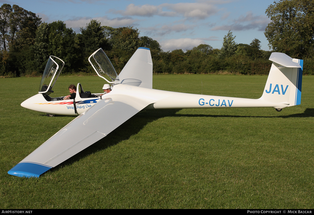 Aircraft Photo of G-CJAV | Schleicher ASK-21 | Wolds Gliding Club | AirHistory.net #19384