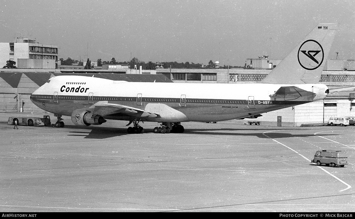 Aircraft Photo of D-ABYH | Boeing 747-230B | Condor Flugdienst | AirHistory.net #19389