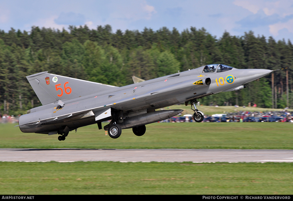 Aircraft Photo of 35556 | Saab J35J Draken | Sweden - Air Force | AirHistory.net #19402