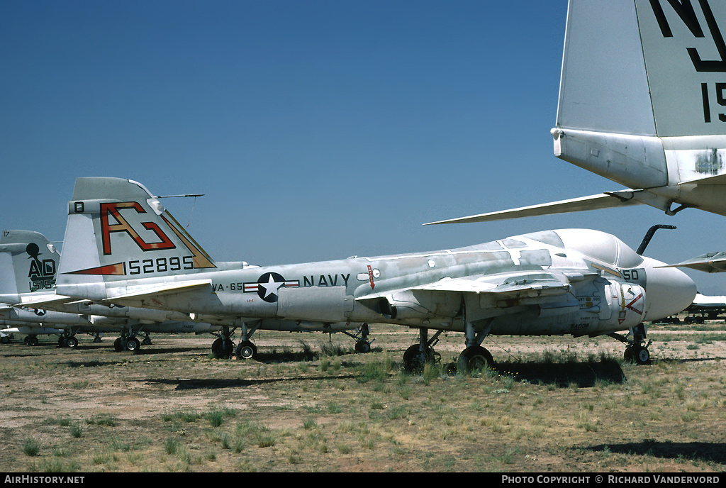 Aircraft Photo of 152895 | Grumman A-6E Intruder (G-128) | USA - Navy | AirHistory.net #19428