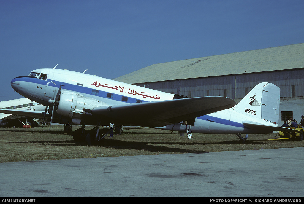 Aircraft Photo of N925 | Douglas DC-3(C) | AirHistory.net #19430