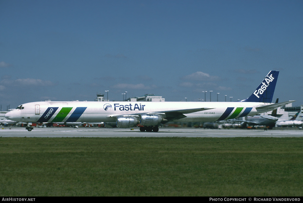 Aircraft Photo of CC-CAX | McDonnell Douglas DC-8-71(F) | Fast Air | AirHistory.net #19435