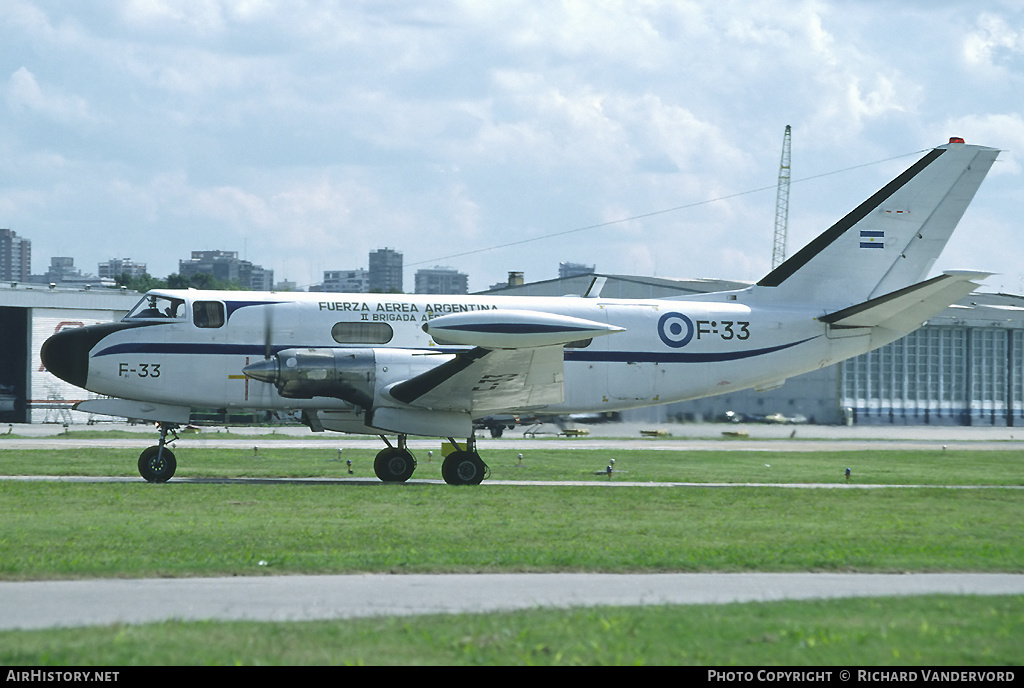 Aircraft Photo of F-33 | FMA IA-50B Guarani II | Argentina - Air Force | AirHistory.net #19439