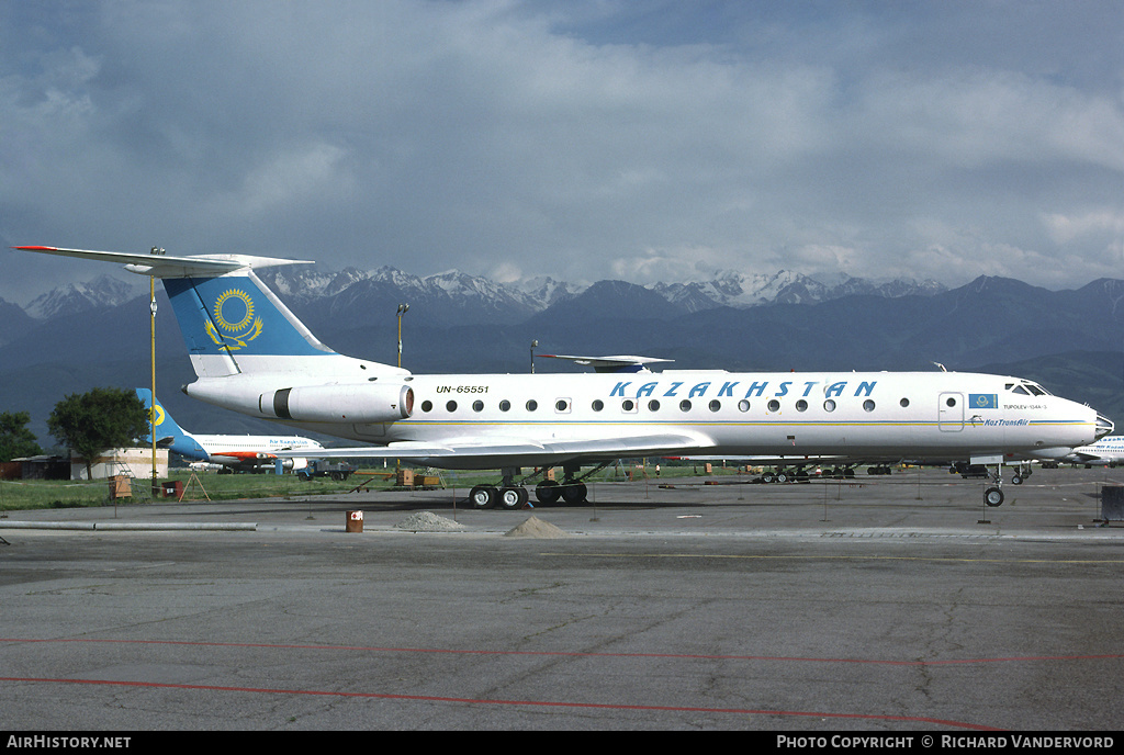 Aircraft Photo of UN-65551 | Tupolev Tu-134A-3 | KazTransAir | AirHistory.net #19452