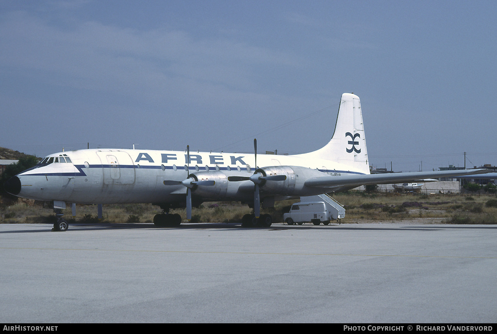 Aircraft Photo of G-BDUR | Bristol 175 Britannia 253F | Afrek | AirHistory.net #19455