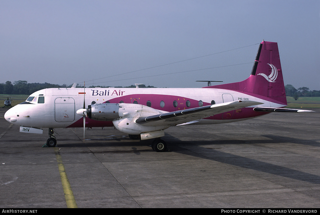 Aircraft Photo of PK-IHV | British Aerospace BAe-748 Srs2B/402 | Bali Air | AirHistory.net #19479