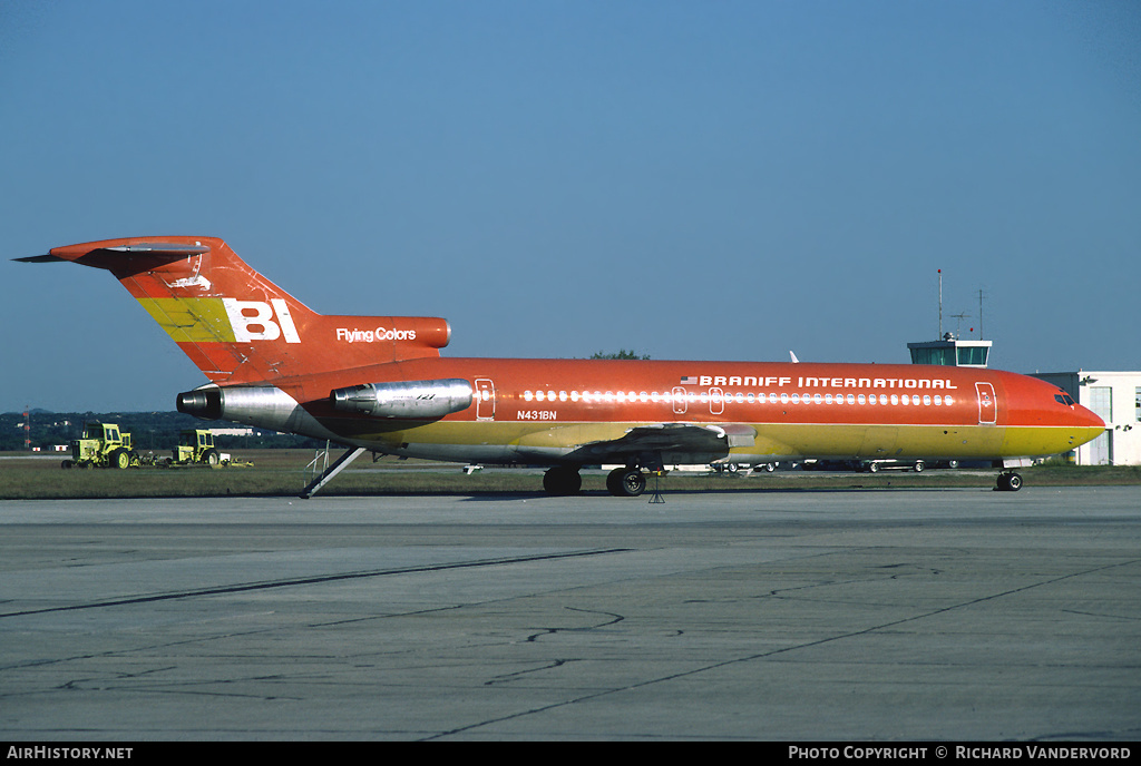 Aircraft Photo of N431BN | Boeing 727-227/Adv | Braniff International Airways | AirHistory.net #19482